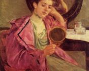 玛丽 史帝文森 卡萨特 : Woman at Her Toilette